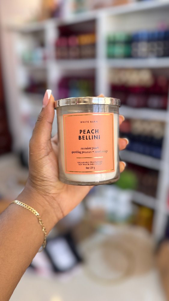 Vela 1 Mecha Peach Bellini 8oz - Bath & Body Works