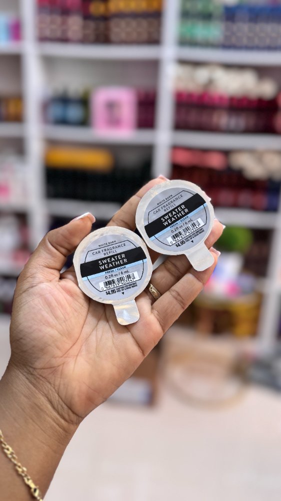 Olor de Vehiculo Sweater Weather 6ml - Bath & Body Works