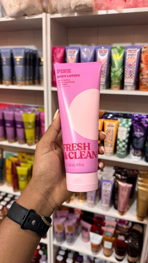 Body Lotion Fresh & Clean 8.4oz - PINK