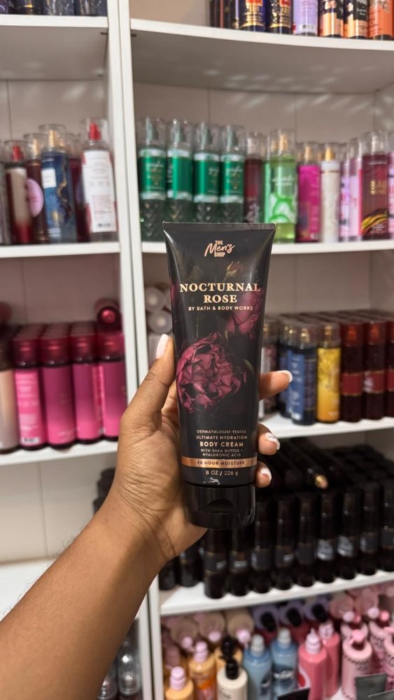 Nocturnal Rose Body Cream  236ml - #Hombre Bath & Body Works