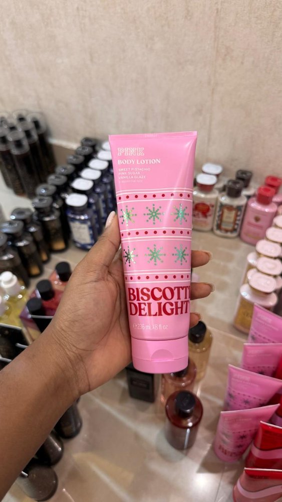 Biscott Delight Body Lotion 8oz - PINK