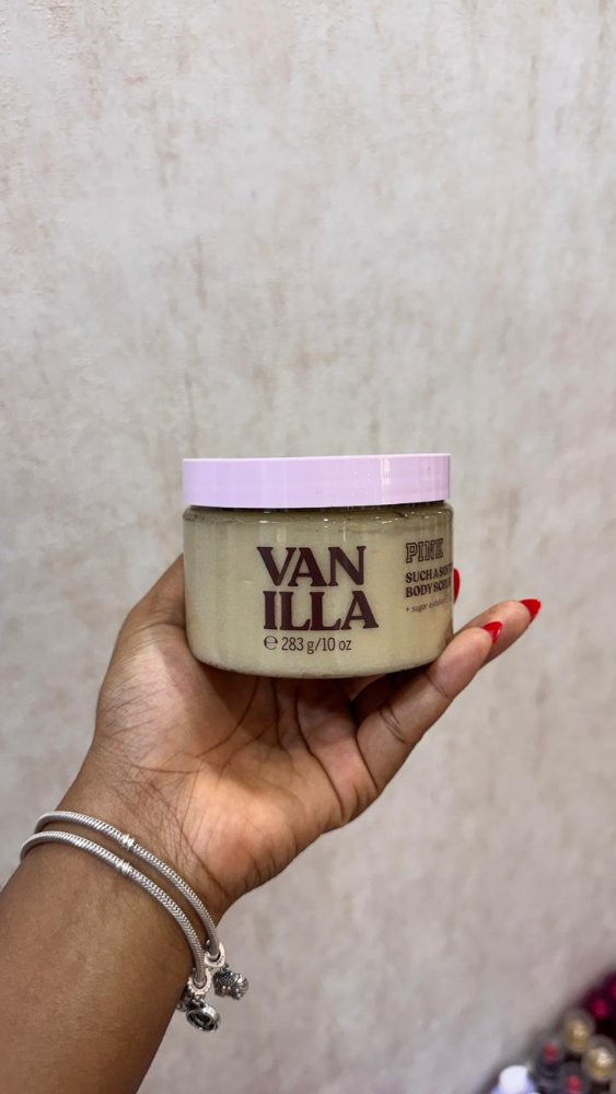Vanilla Exfoliante 10 oz - PINK