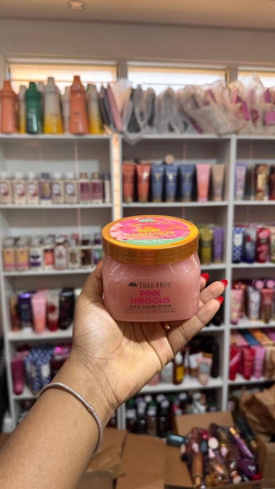 Pink Hibiscus Exfoliante 18oz - Tree Hut