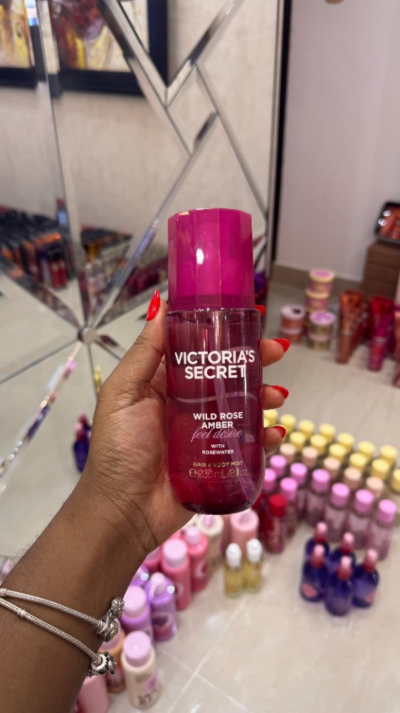 Wild Rose Amberr Hair & Body Mist 8oz - Victoria's Secret
