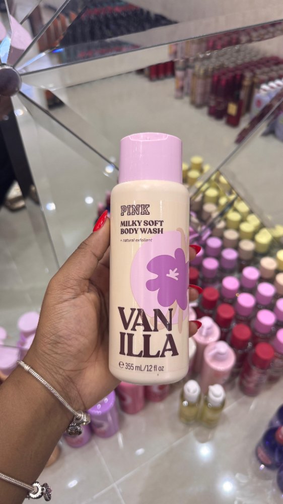 VANILLA Gel de Ducha 12oz - PINK