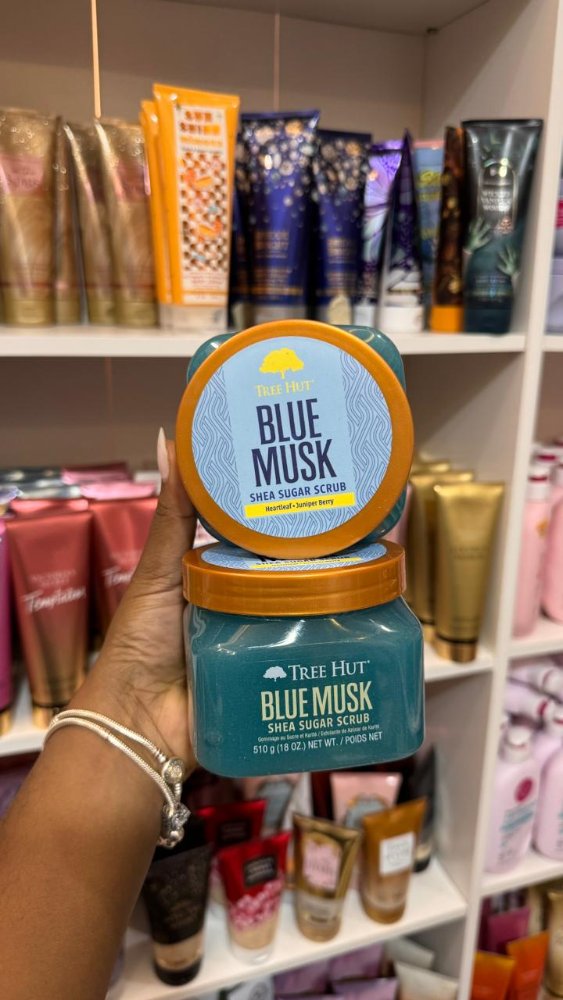Blue Musk Exfoliante 18 oz - Tree Hut