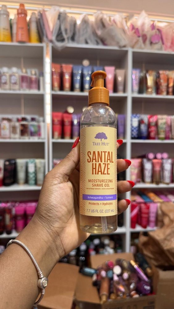 Santal Haze Aceite de Afeitar 7.7oz - Tree Hut