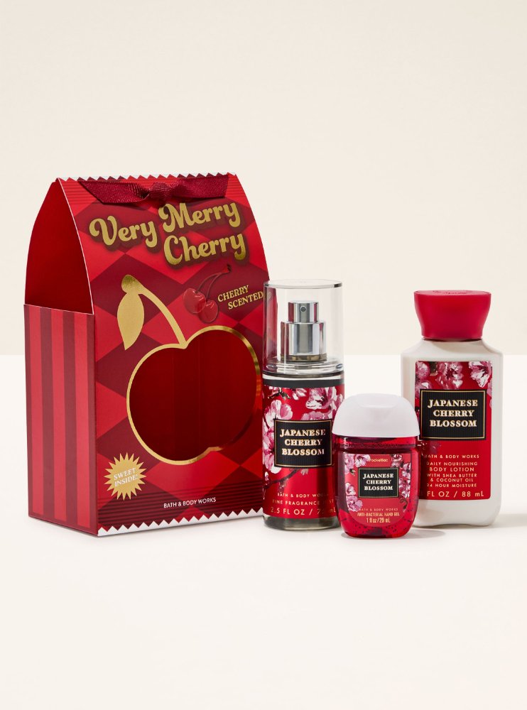 Set Mini Japanese Cherry Blossom -  Bath & Body Works