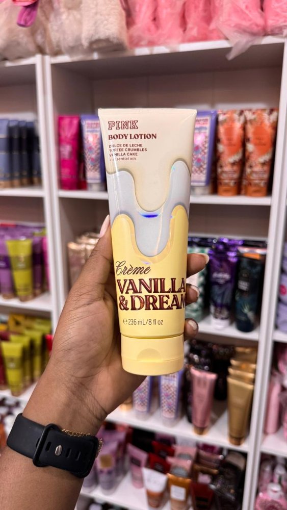 Body Lotion Creme Vanilla & Dream 8.4oz - PINK