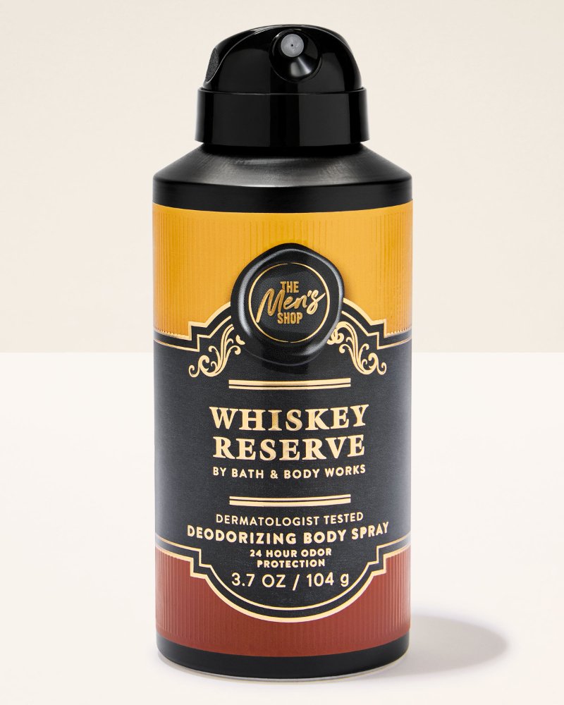 Whiskey Reserve Body Spray 8oz - #Hombre Bath & Body Works