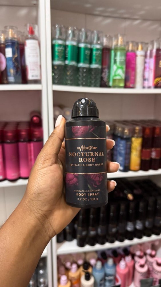 Nocturnal Rose Body Spray 8oz- #Hombre Bath & Body Works