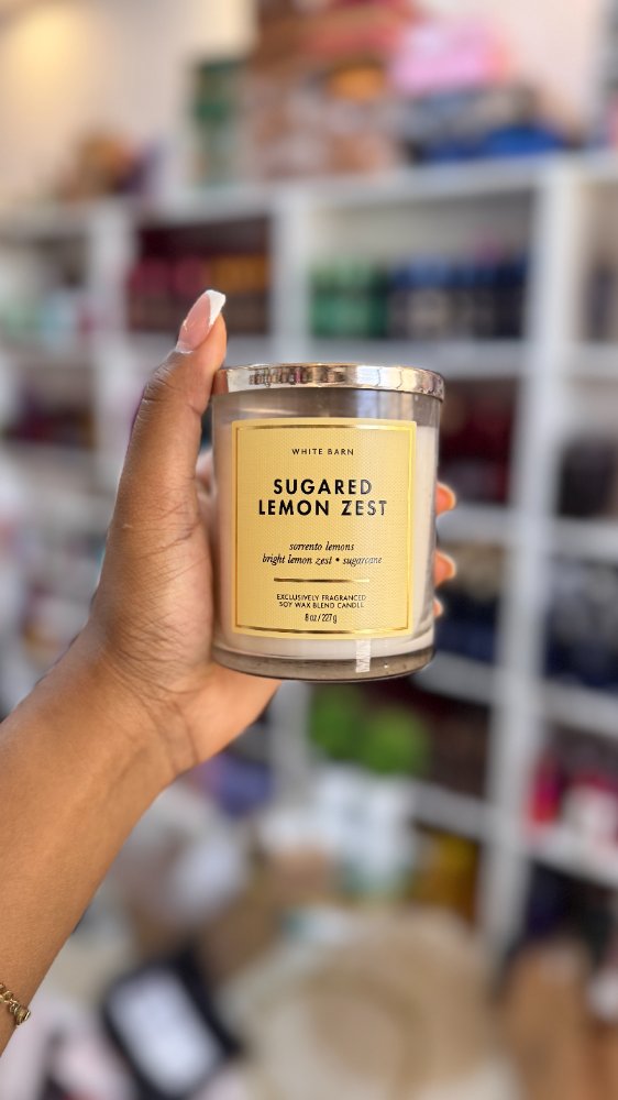 Vela 1 Mecha Sugared Lemon Zest 8oz - Bath & Body Works