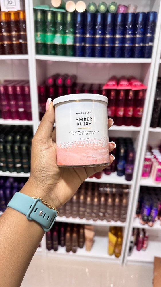 Vela 1 Mecha Amber Blush 8oz - Bath & Body Works