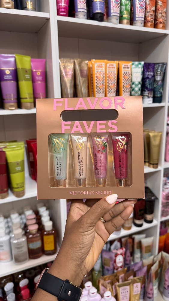 Set 4 Gloss  Flavor Faves - Victoria's Secret