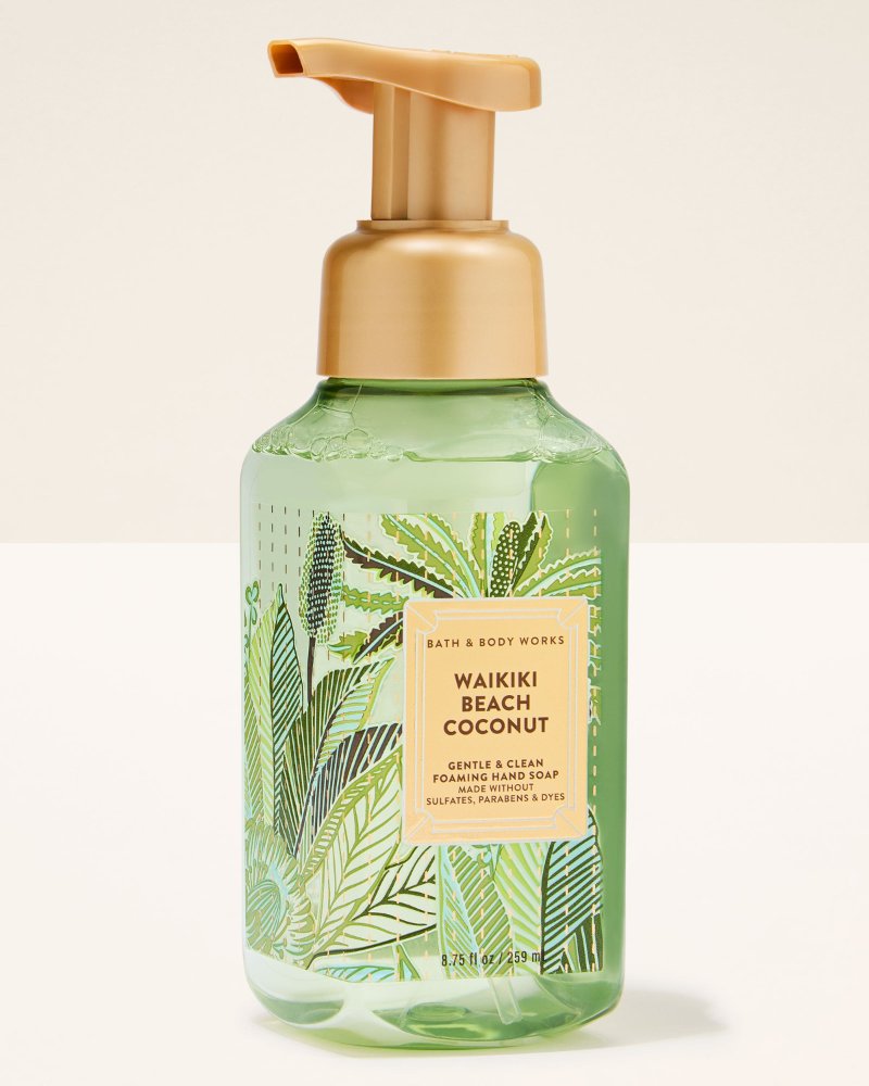 Waikiki Beach Coconut Jabon Espumoso para Manos 8.75 oz - Bath & Body Works