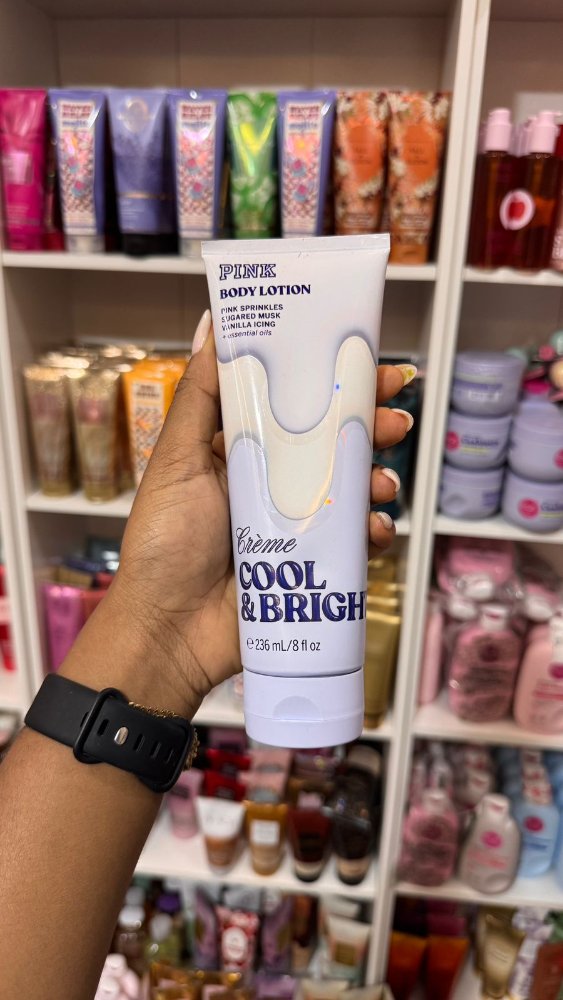 Body Lotion Creme Cool & Bright 8.4oz - PINK