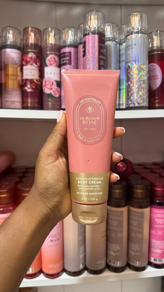 Heirloom Rose Ultimate Hydration Body Cream 8 fl oz - Bath & Body Works