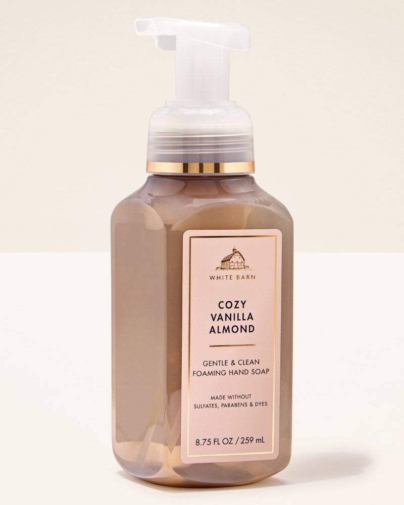 Cozy Vanilla Almond Jabon Espumoso para Manos 8.75 oz - Bath & Body Works