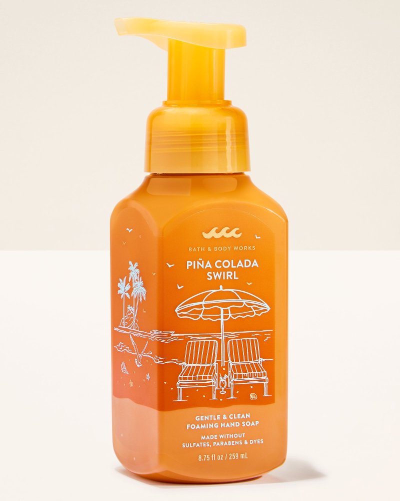 Piña Colada Swirl Jabon Espumoso para Manos 8.75 oz - Bath & Body Works