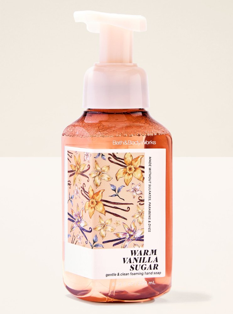 Warm Vanilla Sugar Jabon Espumoso para Manos 8.75 oz - Bath & Body Works