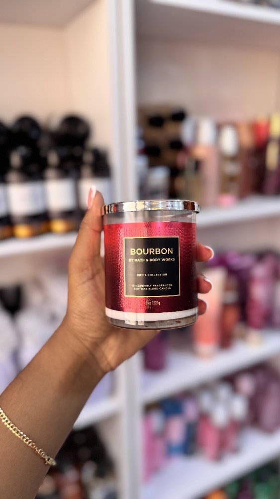 Vela 1 Mecha Bourbon 8oz - Bath & Body Works