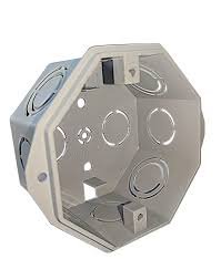 CAJA OCTAGONAL 7X7 DE PVC