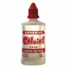 ADHESIVO P/ CAÑO PVC X 100CC COLVINIL