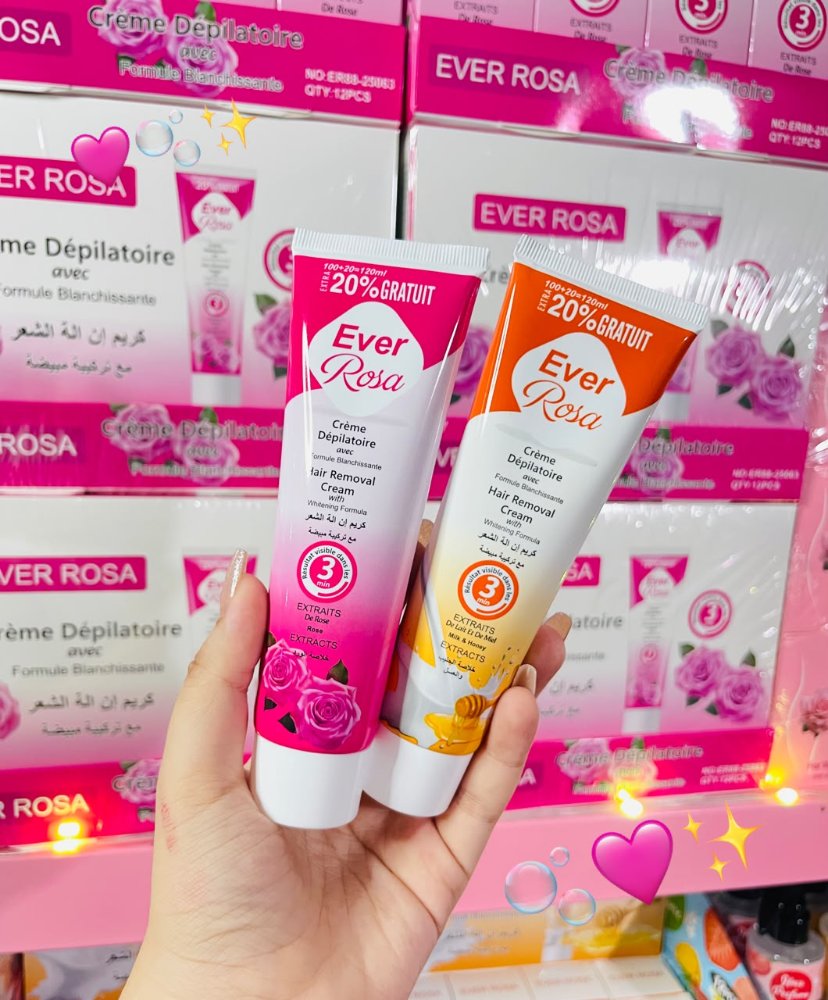 Crema depiladora