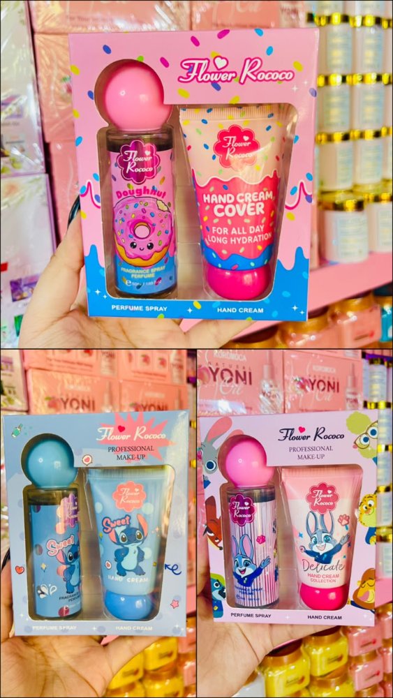 Set de crema y perfume