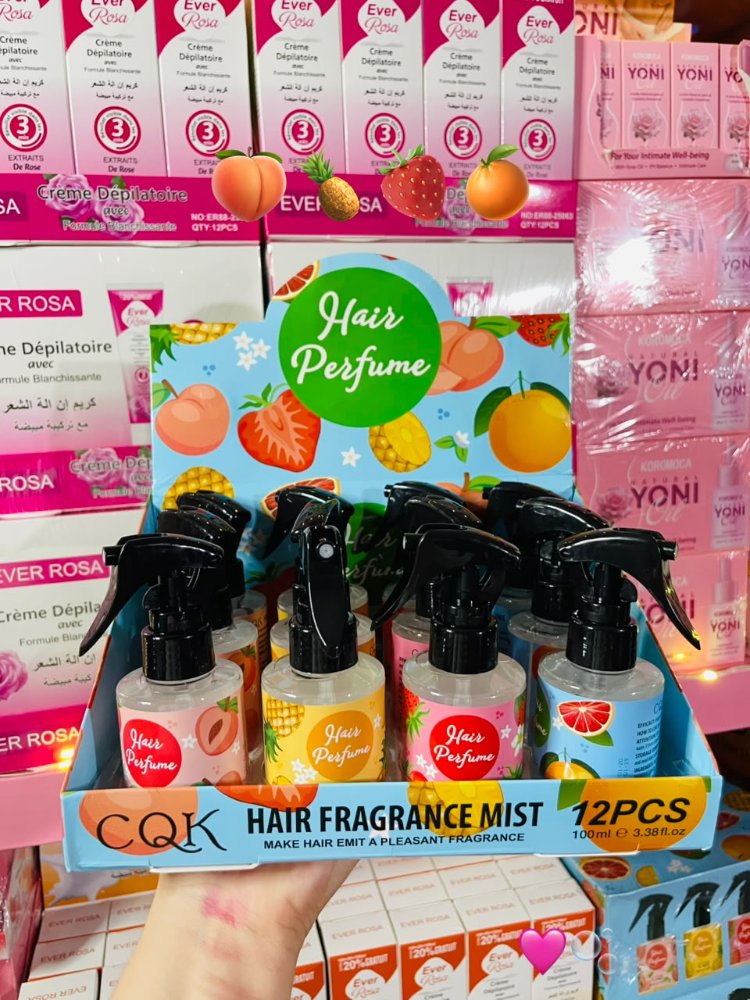 Perfume de cabello de fruta
