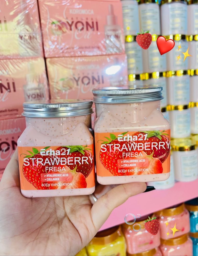 Exfoliante de Fresa