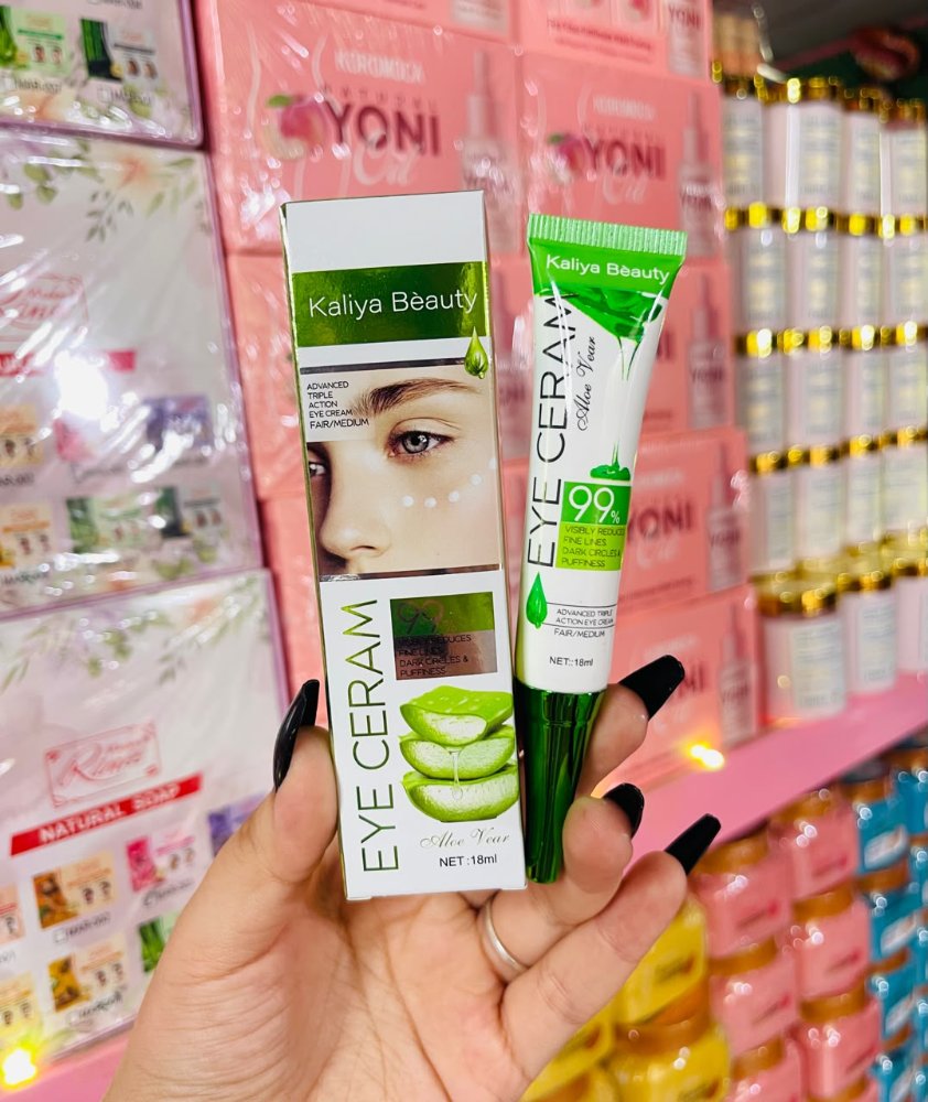 Crema Anti ojeras de Sábila