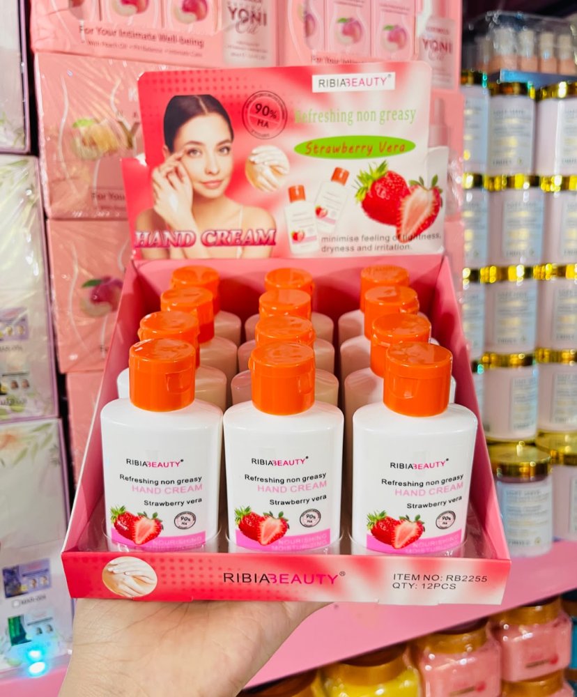 Crema perfumada de fresa