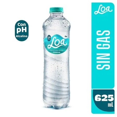 Agua loa 625 ml