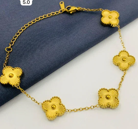 PULSERA ACERO INOXIDABLE VAN CLEF