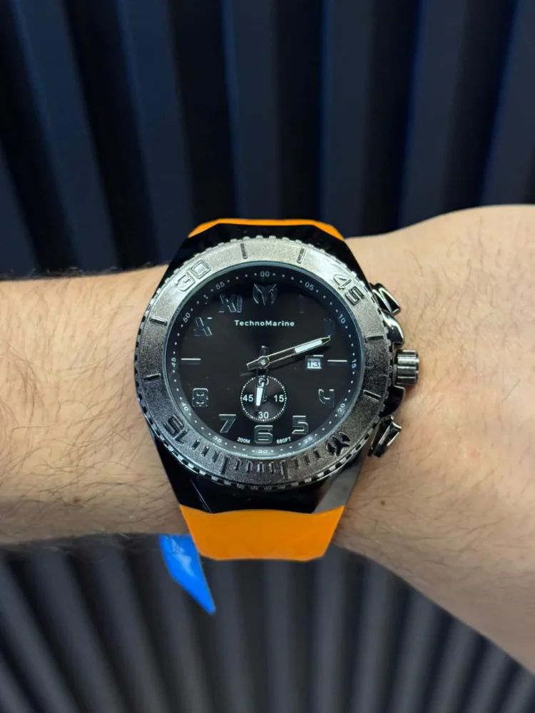 Technomarine New Naranja Tablero Negro