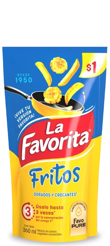 Aceite la favorita Fritos 360ml