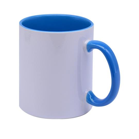 Taza interior y asa de color