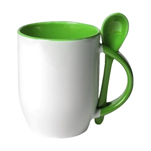 Taza con cuchara