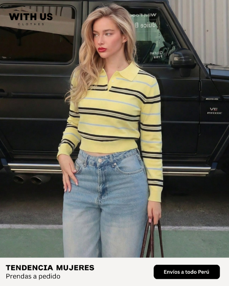 Suéter Oversize Amarillo
