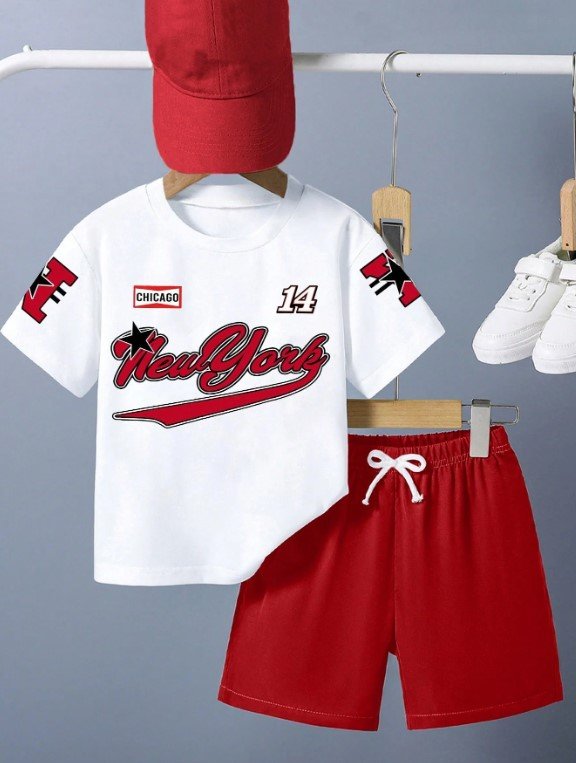 Conjunto rojo new york
