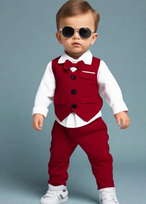 Traje Roojo vestir