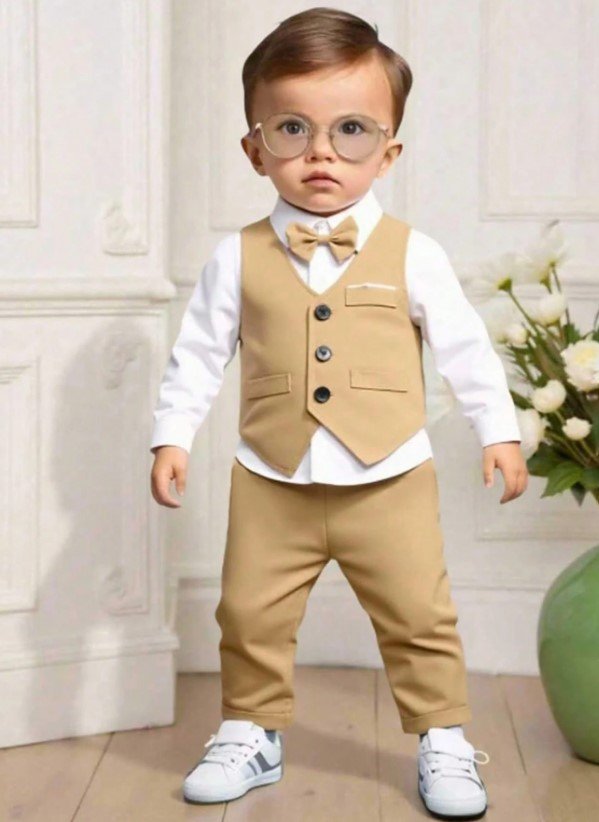 Traje Beige 2