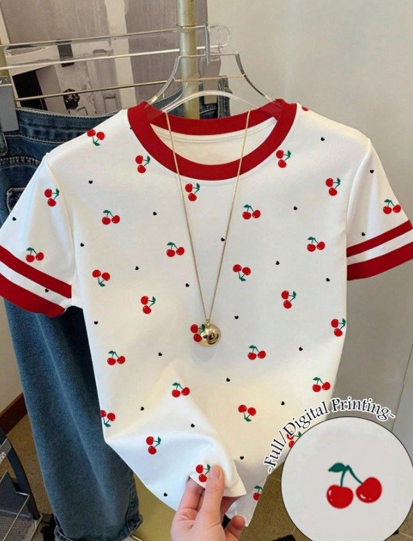 Camisa cereza