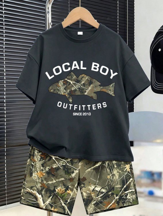 Conjunto local Boy camuflaje