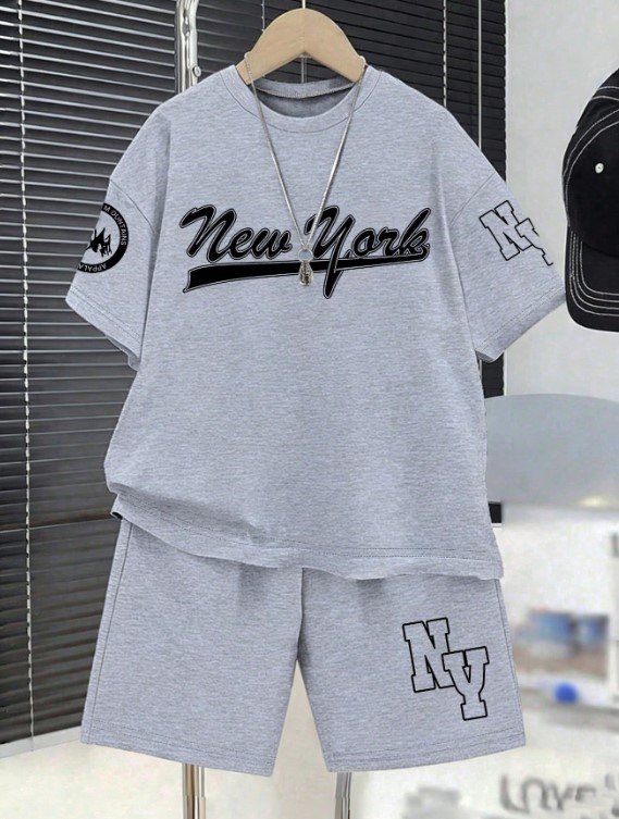 Conjunto new York Gris