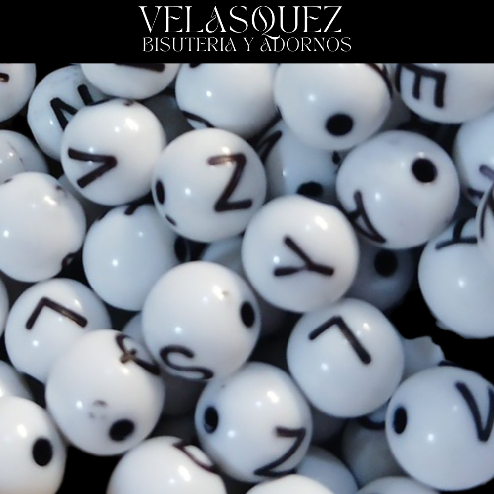BOLA SINTETICA ABCDARIO 6MM