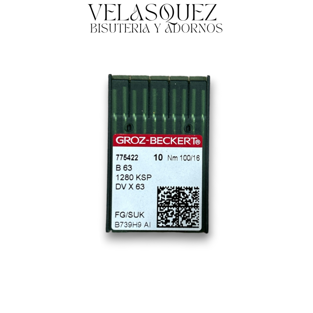 AGUJA COLLARIN INDUSTRIAL 100/16 PAÑO
