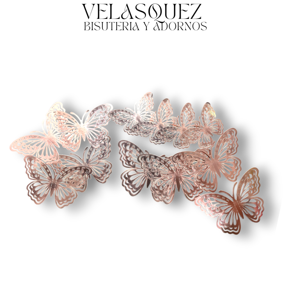 DECORACION MARIPOSA 3D #VZ001