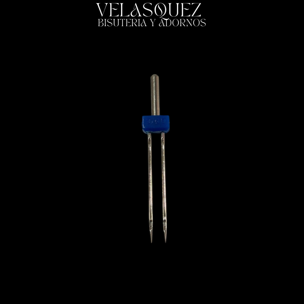 AGUJA GEMELA 2MM 90/14 UNIDAD